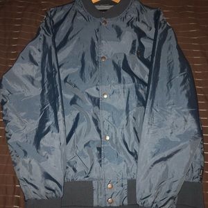(New) Blue Brixton windbreaker bomber jacket
